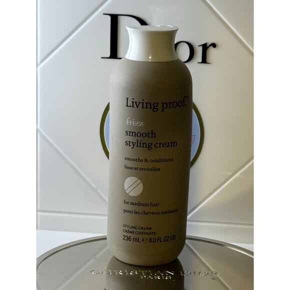 Living Proof No Frizz Smooth Styling Cream - 236 mL - NEW no box - Picture 2 of 6